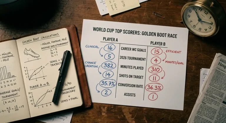 Mbappé ja Messi 8-8 — kuka nappaa MM 2026 maalikuninkuuden?